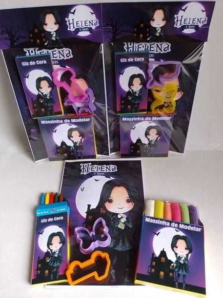 Kit Colorir Wandinha
