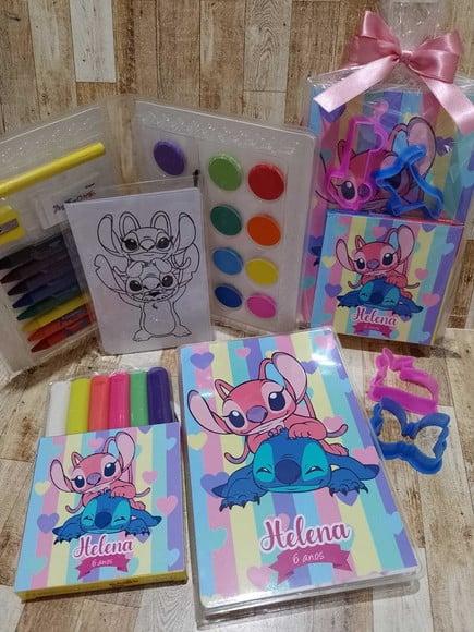 Kit Estojo de Colorir com Massinha Lilo e Stick
