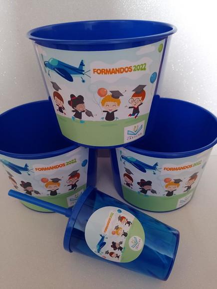 Kit Pipoca e Copo Twister