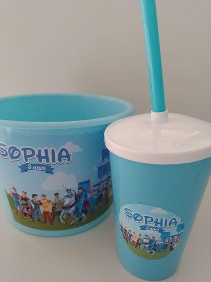 Kit Pipoca e Copo Twister