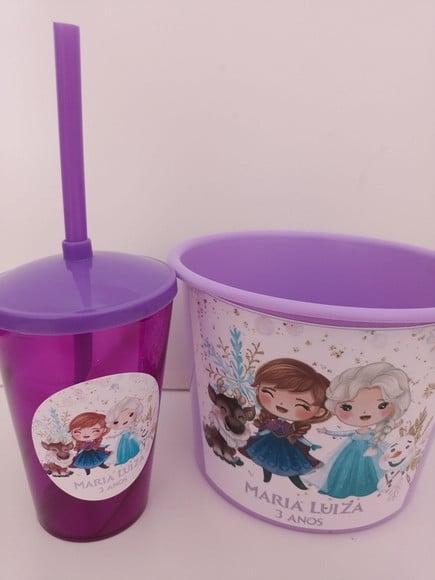Kit Pipoca e Copo Twister