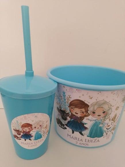Kit Pipoca e Copo Twister