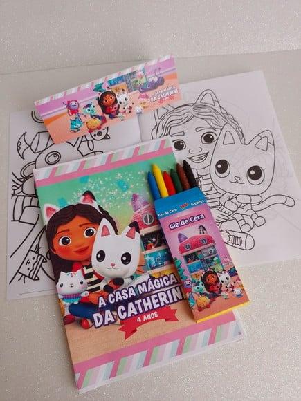 Revista de Colorir a Casa Mágica