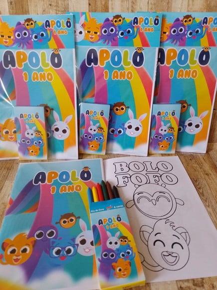 Revista de Colorir Bolofofos