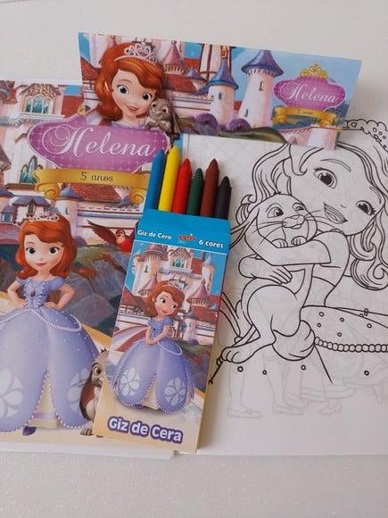 Revista de Colorir Princesa Sofia