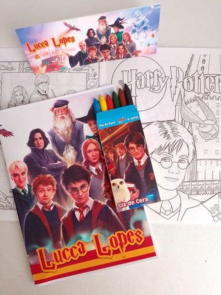 Revista de Colorir Harry Potter