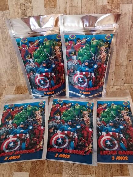 Saquinho Zip Lock Personalizado Herois