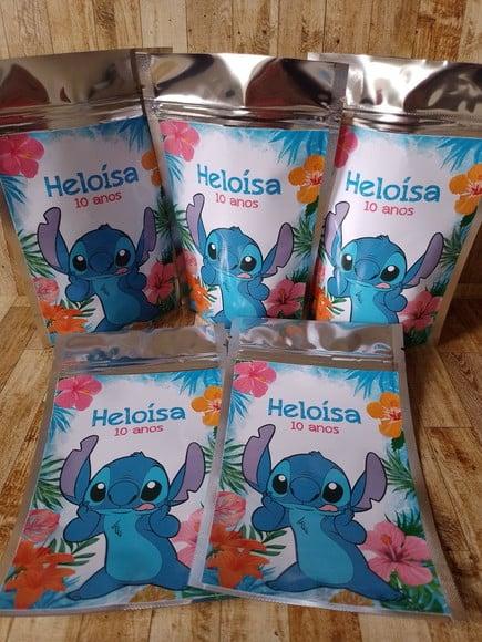 Saquinho Zip Lock Personalizado Lilo e Stick