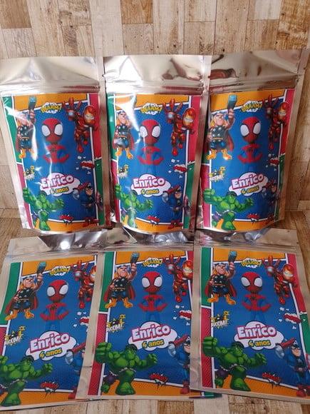 Saquinho Zip Lock Personalizado Herois
