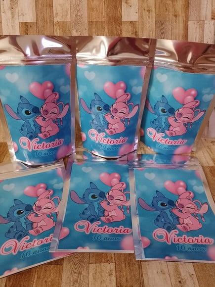 Saquinho Zip Lock Personalizado Lilo e Stick