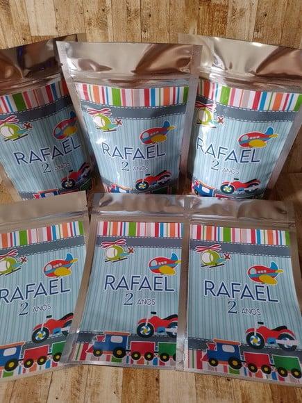 Saquinho Zip Lock Personalizado Transportes