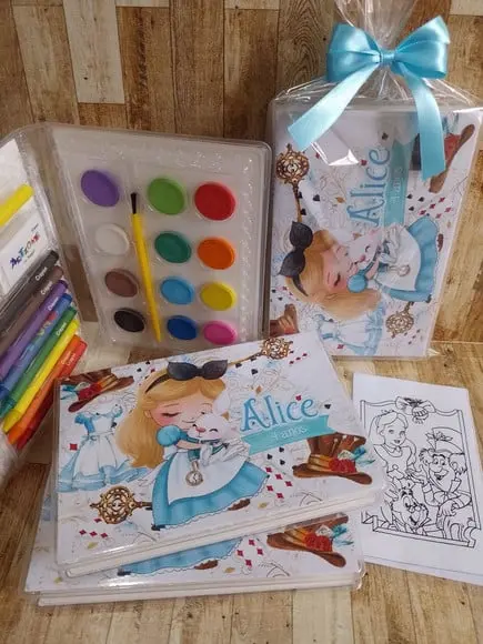 Estojo de Colorir Alice