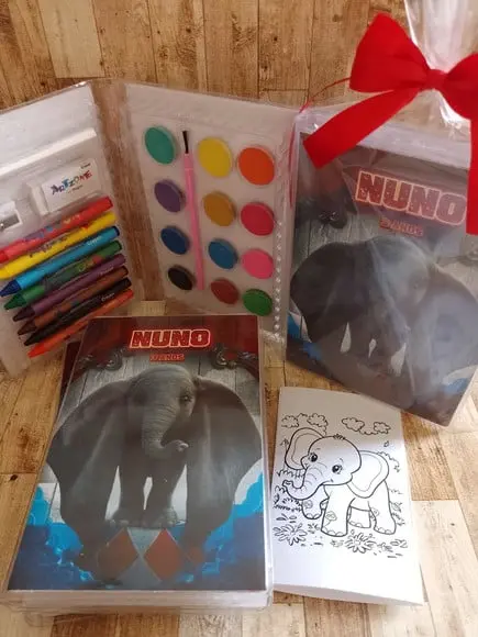 Estojo de Colorir Embalado Dumbo