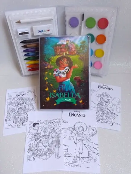 Estojo de Colorir Encanto