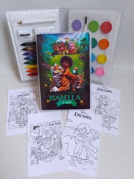 Estojo de Colorir Encanto