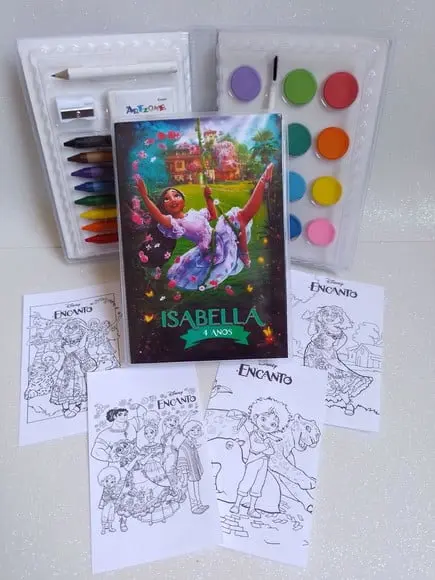 Estojo de Colorir Encanto