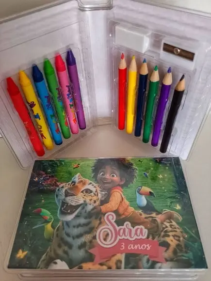 Estojo de Colorir Encanto