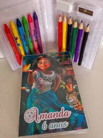 Estojo de Colorir Encanto