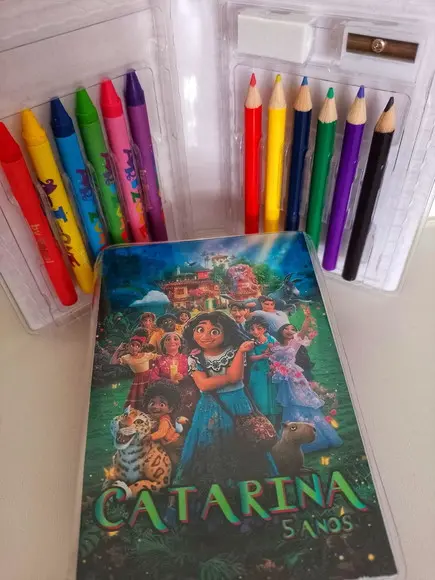 Estojo de Colorir Encanto