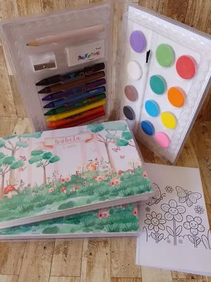 Estojo de Colorir Jardim Encantado