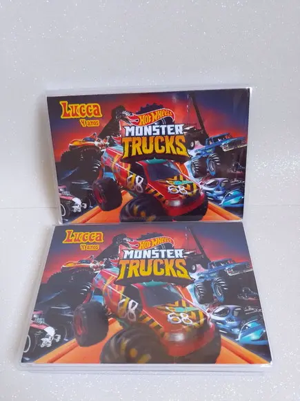 Estojo de Colorir Hotwheels