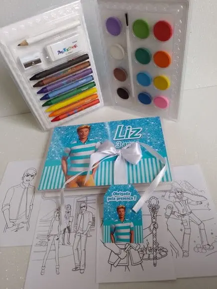 Estojo de Colorir Ken