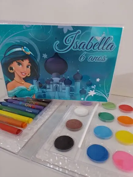 Estojo de Colorir Jasmine