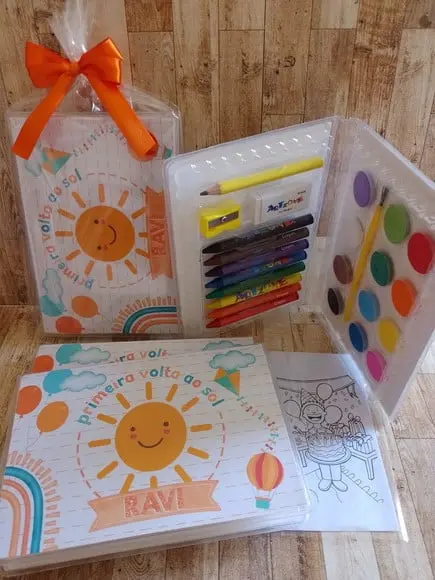 Estojo de Colorir Meu Raio de Sol