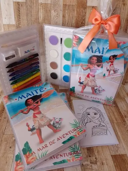Estojo de Colorir Moana