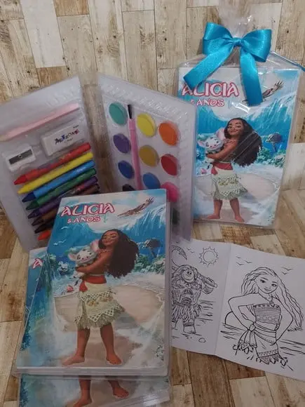 Estojo de Colorir Moana