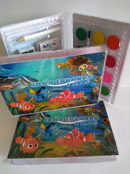 Estojo de Colorir Nemo