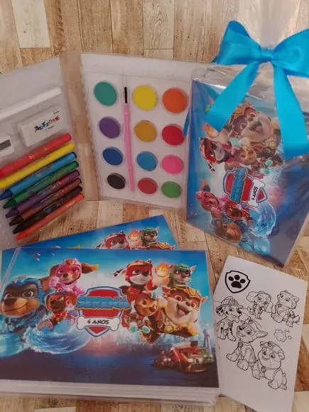 Estojo de Colorir Patrulha Canina