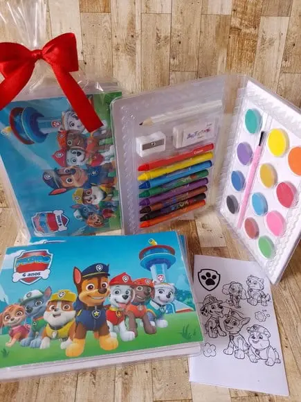 Estojo de Colorir Patrulha Canina