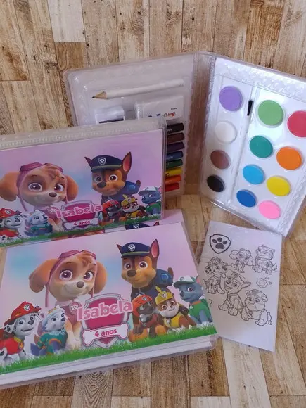 Estojo de Colorir Patrulha Canina