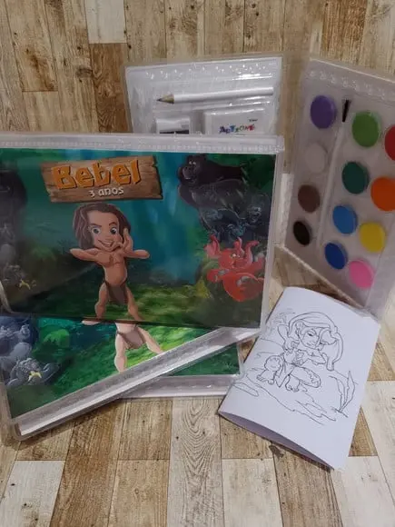 Estojo de Colorir Tarzan