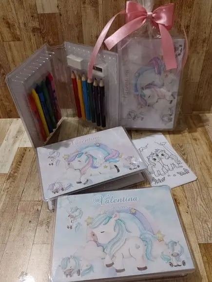 Estojo de Colorir Unicórnio