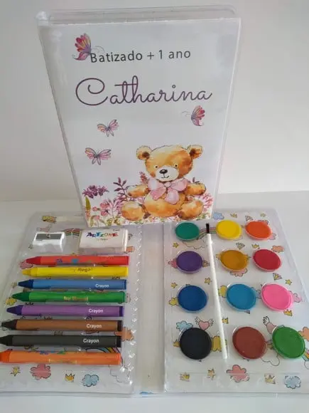 Estojo de Colorir Ursinho