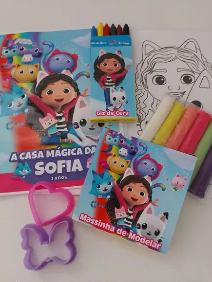 Kit Colorir a Casa Mágica