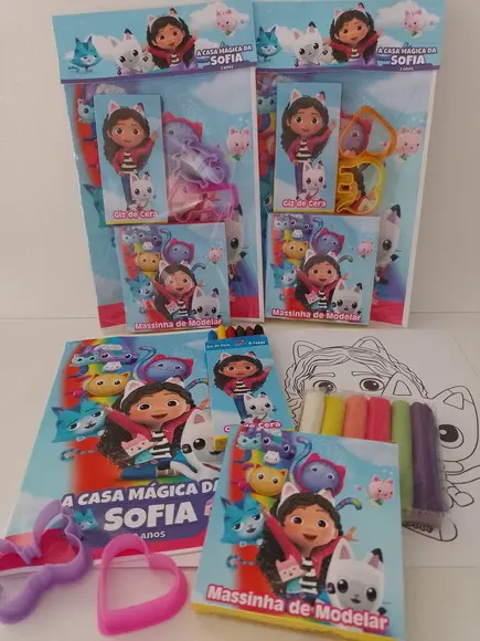 Kit Colorir a Casa Mágica