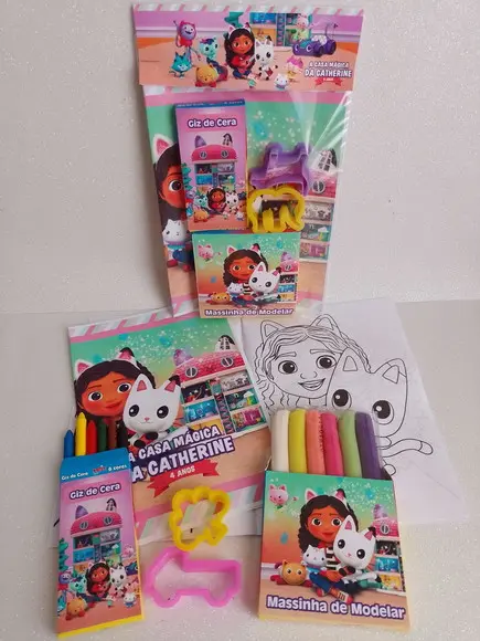 Kit Colorir a Casa Mágica