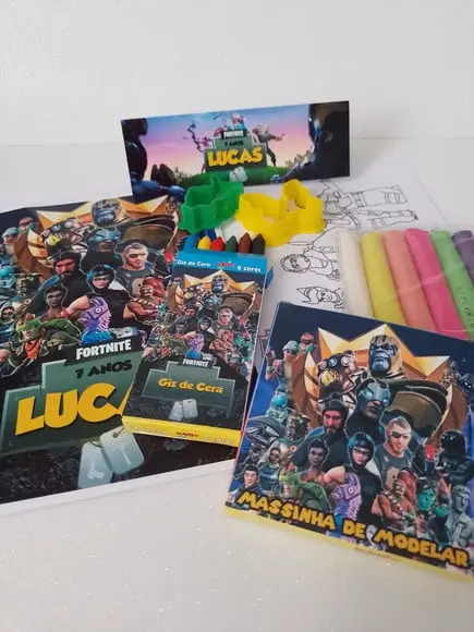 Kit Colorir Fortnite