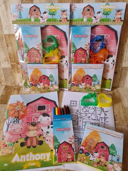 Kit Colorir Fazendinha
