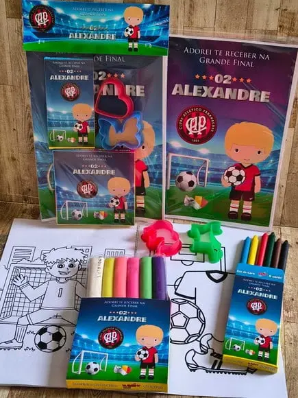 Kit Colorir Futebol