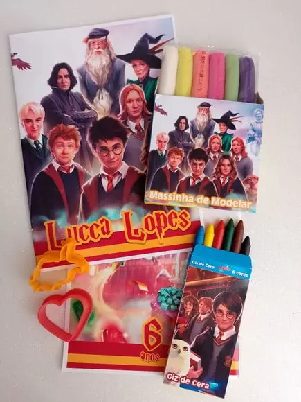 Kit Colorir Harry Potter