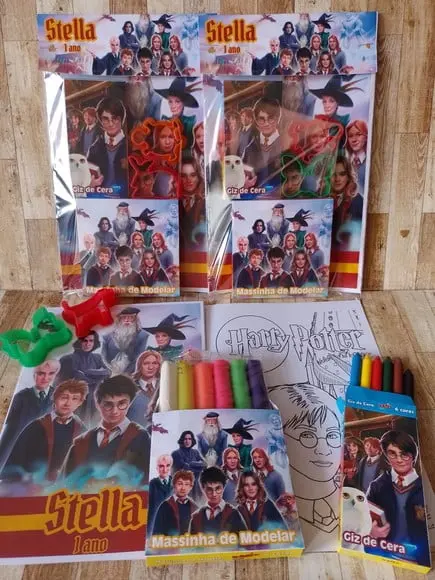 Kit Colorir Harry Potter