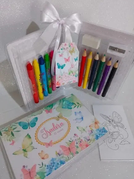 Kit Colorir Jardim das Borboletas