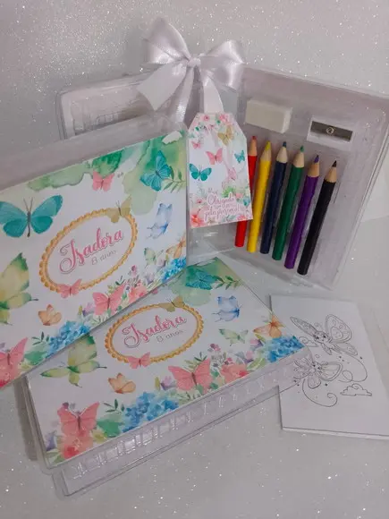 Kit Colorir Jardim das Borboletas