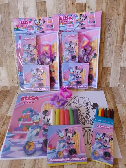 Kit Colorir Margarida e Minnie