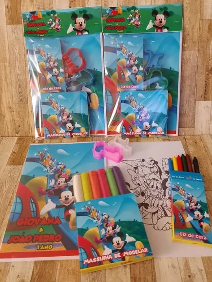 Kit Colorir Mickey
