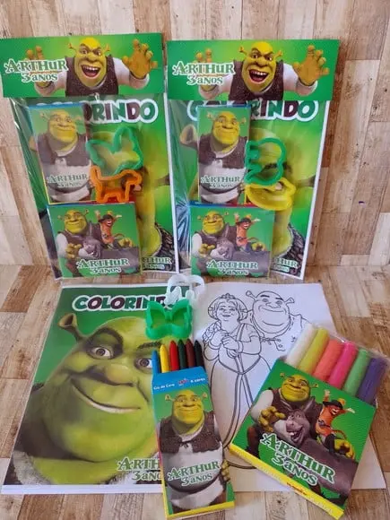 Kit Colorir Shrek